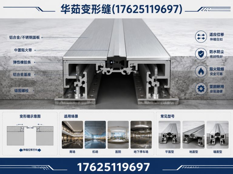 苏州工业园区抗震型变形缝展示图